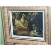 Image 1 : 19th Century Oil Painting, Ducklings and a Frog#1946510