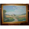 Image 1 : Painting oil on canv, Dutch landscape by Birke #1946691