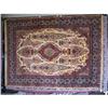 Image 1 : 13' x 9'5" 1950's Qum Persian Oriental Rug #1964523