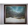 Image 1 : D. Humphrey , Winter scene oil on canvas! #1964908