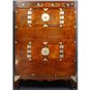 Image 1 : Very Scarce 5 Woods Antique Korean 2 Unit Chest#1965010