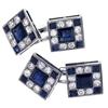 Antique Art Deco Sapphire Diamond Cufflinks #1965083