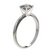 Image 3 : 1.07 ctw Certified Quality Diamond Engagment Ring 10k White Gold - REF-141M3G