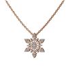 Image 3 : 2.25 ctw Diamond Necklace 18K Rose Gold - REF-187X3A