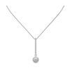 Image 2 : 1.3 ctw Diamond Designer Necklace 18K White Gold - REF-156Y8X