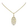 Image 1 : 2.47 ctw Diamond Necklace 18K Yellow Gold - REF-228M2G