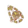Image 3 : 10.33 ctw Canary Citrine & Diamond Ring 18K Rose Gold - REF-227R3K