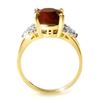 Image 2 : 5.55 ctw Ruby & Diamond Ring 10k Yellow Gold - REF-53R5K