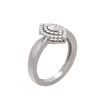 Image 1 : 0.65 ctw Diamond Ring 18K White Gold - REF-110Y8X