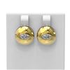 Image 1 : 1.04 ctw Marquise Diamond Earrings 18K Yellow Gold - REF-225W3H