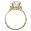 Image 2 : 2.04 ctw Aquamarine & Diamond Ring 14k Yellow Gold - REF-16K5Y