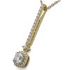 Image 3 : 1.3 ctw Cushion Cut Diamond Designer Necklace 18K Yellow Gold - REF-156M8G