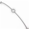 Image 3 : 1.65 ctw Diamond Station Bracelet 18K White Gold - REF-248K9Y