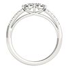 Image 3 : 0.85 ctw VS/SI Diamond 2 Stone 2 Stone Ring 18k White Gold - REF-83H2R