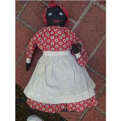 Black cloth doll and nipple baby #1912045