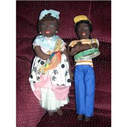 11.5" Trinidad Pair of black doll #1912057