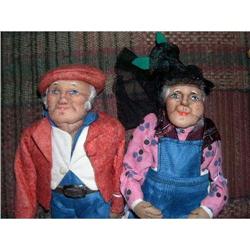 10" Ravca Pair Man & Woman Made in France #1912063