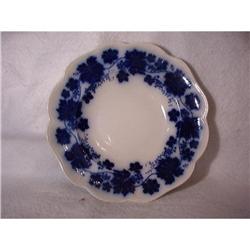 VINTAGE FLOW BLUE PLATE   MADE IN SWEDEN   by  #1917249