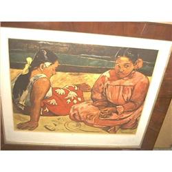 Women of Tahiti by Gauguin C 1937 #1917264