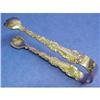 Image 1 : Ornate Silver SUGAR  TONGS #1917386