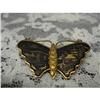 Antique Oriental Look BUTTERFLY PIN #1917441