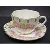 SHABBY CHIC ROSES GOLD GILT CUP/SAUCER #1917461