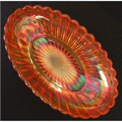 Imperial Carnival Glass Pillar Flute Bowl #1917983