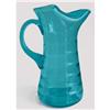 Image 1 : Blue West Virginia Glass Lemonade Pitcher #1918091