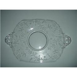 16" Handled Elegant Cambridge Tray in Elaine #1918150