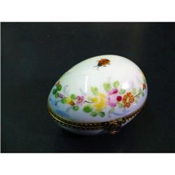 French Egg hand painted Limoges box trinket #1918341