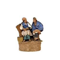 Old English German Terracotta Figurinne  #1918362