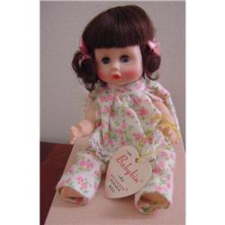 Doll Babykin Effanbee Brunette MIB 1960s #1918489