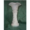 Image 1 : Milk glass Vase with Harvest Patterns #1918518