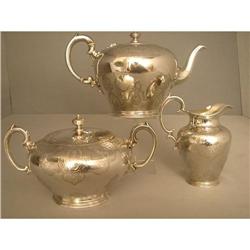 Teaset  Sterling William 3rd. London 1837 #1936315
