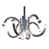 Image 1 : Italian Chrome Chandelier #1936427