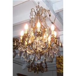 French crystal chandelier - 8 lights #1936486