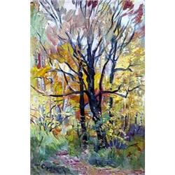  Sokolniki. Three brothers  impressionism oil #1936559