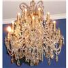 Image 1 : Antique French Crystal Chandelier #1936650