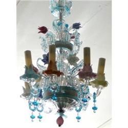 Petite Murano Chandelier #1936669