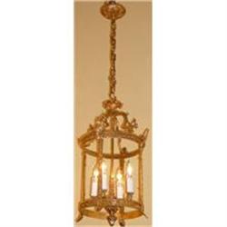 Bronze Lantern Chandelier Ceiling Fixture #1936676