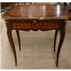 Image 1 : Louis XV Style Parquetry Side Table End Table #1936691