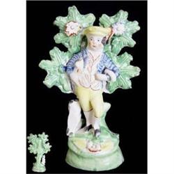 Staffordshire Pottery Figure Of A Gentleman #1936802