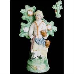 Staffordshire Pottery Figure Of A Gentleman #1936803