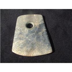 Neolithic period green jade axe with with large#1936892