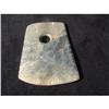 Image 1 : Neolithic period green jade axe with with large#1936892