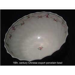 18th. century Chinese export porcelain bowl #1936893