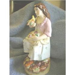 Enoch Wood Staffordshire Figurine Girl #1937019