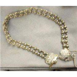 Antique Russian Silver and Enamel Belt #1937031