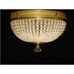 Beaded crystal  ceiling fixture #1937037