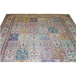 Persian Tabriz Rug---13'-7"x10'-4" #1937058